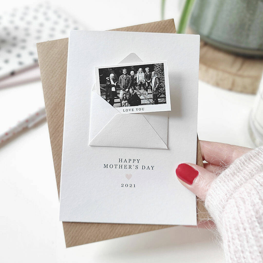 Personalised Happy Mother's Day Photo Card, 1 of 5
