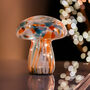 Orange And Mint Mushroom Table Lamps, thumbnail 6 of 8