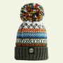 Greenland Nordic Knit Reflective Super Bobble Hat, thumbnail 1 of 3