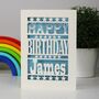 Personalised Happy Birthday Papercut Card, thumbnail 3 of 9