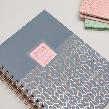 2026 Diary Matilda Myres A5 Week In View Wiro Personalised, 5 of 12