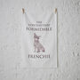 French Bull Dog Tea Towel, thumbnail 1 of 2