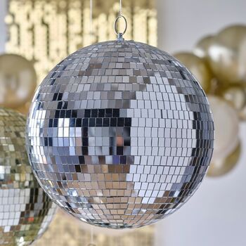 Gold Disco Ball Hanging Decoration, 4 of 5