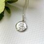 Sterling Silver Small St.Christopher Necklace, thumbnail 1 of 3