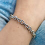 Chunky Stainless Steel Oval Link Chain Bracelet, thumbnail 1 of 5