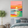 Sunset Landscape Art Print, thumbnail 3 of 3