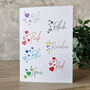 Personalised Wedding Card And Date Card, thumbnail 3 of 6