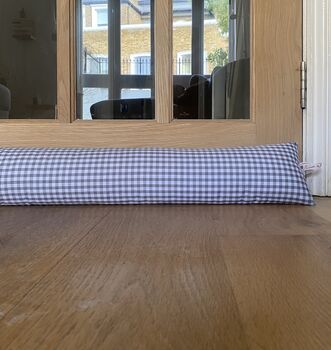 Custom Length Draught Excluder With Filling, Farmhouse Decor, 4 of 4