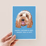 Woof You A Lot Father's Day Card, thumbnail 2 of 3