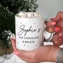 Personalised Hot Chocolate Winter Mug, thumbnail 1 of 3