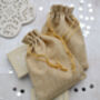 Small Hessian Gift Bag, thumbnail 2 of 3