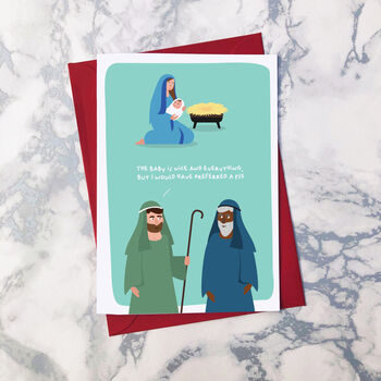 10 Funny Christmas Cards, Two X Five Designs, 5 of 6