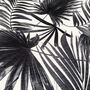 Tropical Black And White Leaves Cushion Cover, thumbnail 2 of 7