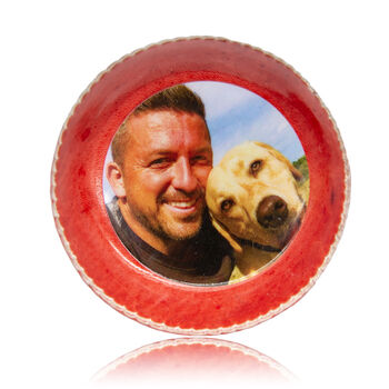Personalised Cricket Ball Photo Printed, 6 of 9