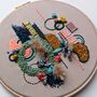 Arbor Eight' Hand Embroidery Kit, thumbnail 2 of 4