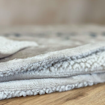 Personalised Daddy And Me Cuddle Blanket, 5 of 7