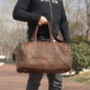 Leather Boot Gym Sports Bag, thumbnail 2 of 12