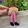 Christmas Character Shelf Sitter Mince Pie, thumbnail 3 of 7