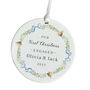 Personalised First Christmas Engaged Ceramic Gift, thumbnail 7 of 7