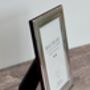 Beltrami Silver Plated Hammered Design Photo Frame, thumbnail 3 of 3