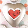 Personalised Love Message Heart Lip Balm Gift Set, thumbnail 7 of 9
