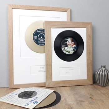 Personalised Framed Vinyl Record, 3 of 12