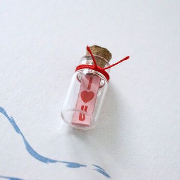 Petite “Message In A Bottle” Anniversary Card, 2 of 7