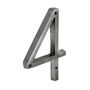 House Numbers In Pewter Finish, thumbnail 7 of 11