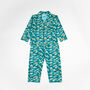 Dressing Gown And Button Up Pyjamas Luxury Gift Set, thumbnail 10 of 12