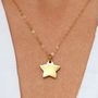 Personalised Gold Plated Star Necklace, thumbnail 2 of 9