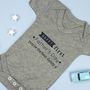 'Happy First Father's Day' Babygrow, thumbnail 2 of 6