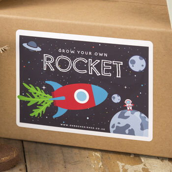 Rocket Ship Seed Kit, Grow Your Own Rocket, Party Bag, 5 of 8