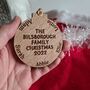 Personalised Family Christmas Decoration, thumbnail 4 of 4