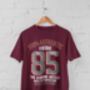 'Authentic Vintage 1985' 40th Birthday Gift T Shirt, thumbnail 5 of 8