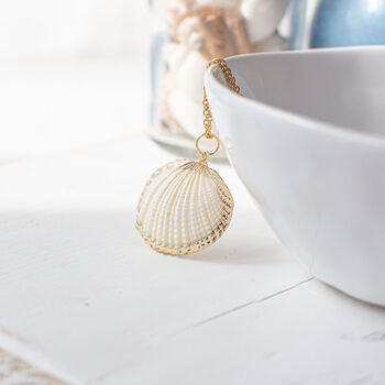 Scallop Shell Necklace, 8 of 9