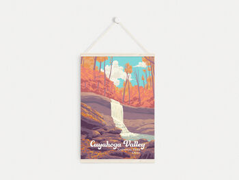 Cuyahoga Valley National Park USA Travel Poster Print, 6 of 8