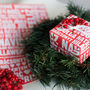 Red And White Assorted Christmas Wrapping Paper Set, thumbnail 5 of 6