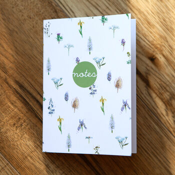 Inky Wildflower Eco Notebook, 9 of 11