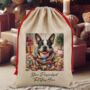 Personalised Boston Terrier In Christmas Lights, thumbnail 7 of 9