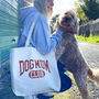 Dog Mum Club Cotton Canvas Tote Bag, thumbnail 1 of 2