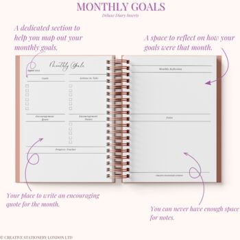 Personalised 2024 Weekly Diary| Daily Planner| Lilac, 10 of 11