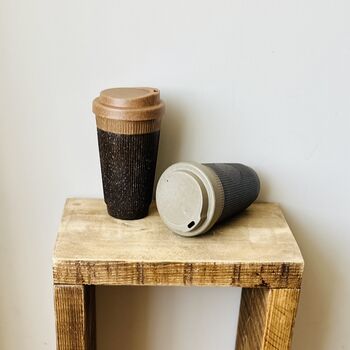 Reusable Coffee Cup Made From Recycled Coffee Grounds, 4 of 4