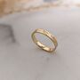 9ct Gold Personalised Botanical Ring, thumbnail 2 of 8