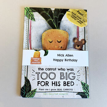 Personalised Plantable Lettuce Children's Story Book, 7 of 7