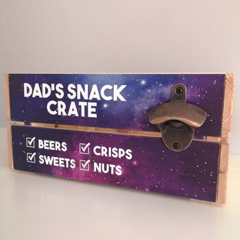 Personalised Snack Crate Father's Day Gift, 2 of 6