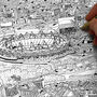 Olympic Park London, Limited Edition Screen Print, thumbnail 5 of 6