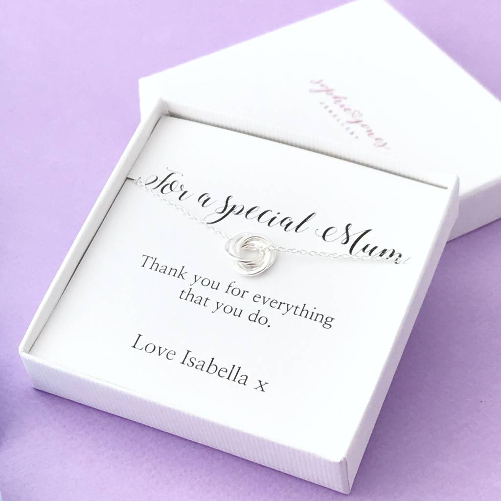 personalised special mum necklace by sophie jones jewellery ...