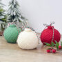 Bead Christmas Bauble Candle Festive Bauble Decoration, thumbnail 2 of 10