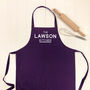 The… Kitchen Personalised Apron, thumbnail 3 of 8