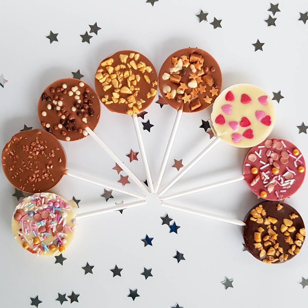 Handmade Chocolate Lollipops By Humblebeez